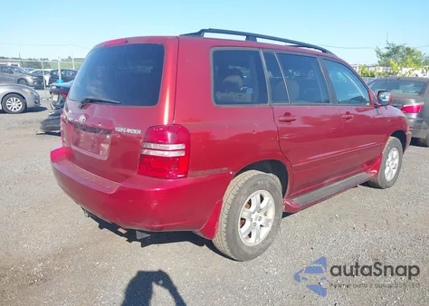 2003 Toyota Highlander V6 из США, поврежденный, VIN JTEHF21A930153609